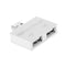 USB 2.0 Male to Twin Charger Dual 2 Port USB Splitter Hub Adapter Converter