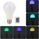 E27 RGB Magic LED Bulb Lights Changeable Colorful Lamp with Remote Control