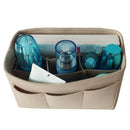 Felt Storage Bag Cosmetics Home Small Items Supplies Organizer Or Folding S Z6O8