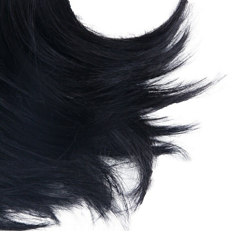 Europe And America Ladies Wig Black Short Straight Hair Split Bobo Wave Hea V8L1