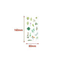 6Sheets Natural Diary Stationery DIY Scrapbooking Adhesive Stickers S2 T8Y4 J4Z1