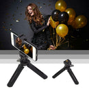 Mini Camera Tripod Stand with Phone Clip for AD200 Flash LED Video Light