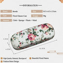 New Eyeglasses Hard Case For Glasses Women Optical Cases Floral Print Eyewe T7X1