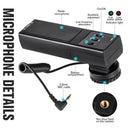Professional Interview Camera Microphone Super-Cardioid Microphone for Niko