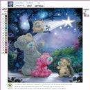 5D DIY Cartoon Animal Diamond Embroidery Paintings Mosaic Cross Stitch Kits