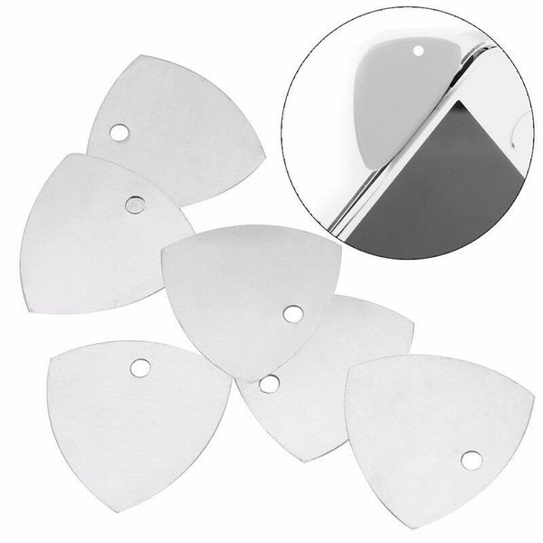 6 x Metal Sheet LCD Screen Opening Pry Tool For Phone Pad Opener Guitar Paddle