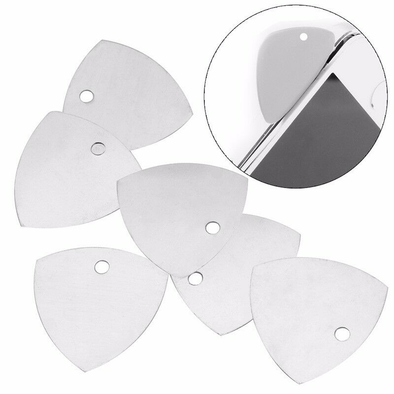 6 x Metal Sheet LCD Screen Opening Pry Tool For Phone Pad Opener Guitar Paddle