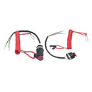 2 Pcs, Boat Part, Outboard Motor, Motor Lanyard, Emergency Stop Switch, Safety