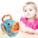 Cartoon Cute Fun Fish Automatic Bubble Machine Manual Blower Maker for Kids AU