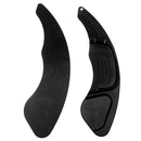 1Pair Black Steering Wheel Shift Paddle Blade Shifter Extension for VW Golf 7
