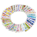 Elegant and fashion style 50 Sheets Watermark Stickers Temporary Tattoos DI