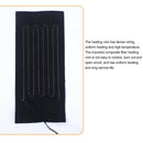 Fast Heating Vest Jacket Safety Warm Paste Pads Composite Fiber USB Charging