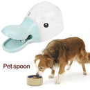 Cute Duckbill Pet Food Shovel Multifunction Spoon Cat Food Bag Seal Clip A