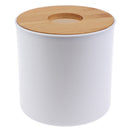 Tissue Box Wooden Cover Paper Home Car Napkins Holder Case Home Organizer:0J Gw