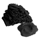 100Pcs Disposable Mob Cap Hair Net Elastic Non Woven Hats Factory Workwear Black