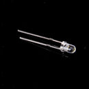 100pcs 3mm White LED Light Lamp Emitting Diode Current 20mA 2000-3000MCD