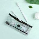 Clear Cosmetic Bag Travel Toothbrush Toothpaste Stationery Storage-Bag Sund H8G8