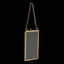Glass Hanging Photo Frame Flower Plant Display Holder 5x10cm