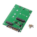 2.5'' Hard Drive Adapter M.2 NGFF MSATA SSD To SATA3.0 Converter Board