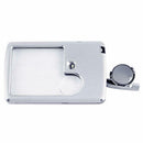 Credit Card Led Magnifier loupe with light Leather Case magnifying glass Favor