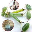 Natural Rose Quartz Facial Jade Stone Roller Massage Tools Face Massager