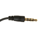 Lavalier Lapel Clip-on Microphone for Smartphones PC Audio Recording Red