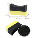 Auto Wheels Brush Sponge Tools Applicator Tire Hub Cleaning Waxing Polishing
