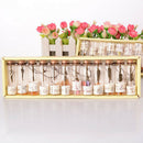 12 Pieces Empty Glass Wish Bottles Mini Small Glass Bottle DIY Pendant Necklace
