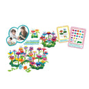 98pcs Flowers Building Garden Blocks Set Educational Stacking Girls Pretend Play