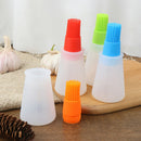 Silicone Oil Bottle with Brush Grill Liquid Oil Pastry Kitchen Baking BBQ Tool