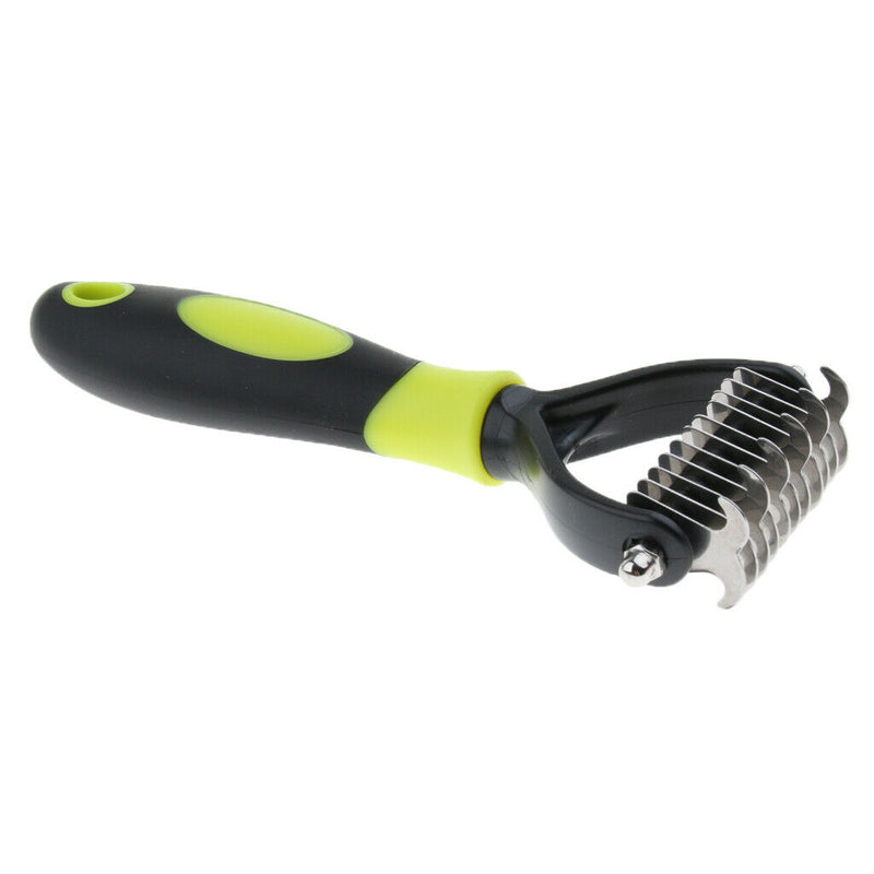 Stainless Steel Pet Grooming Comb for Dog Cat Hair Deshedding Rake Coomb for