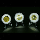 10x Small Acrylic Coin Display Easel for Medallions Lighters Challenge Coins