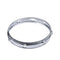 Heavy Duty 13 Inch 8 Lug Snare Drum Hoop Rim Batter Hoop 1.5Mm (Pack of 2)