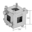 Rear disc brake caliper piston rewind/wind back cube tool 3/8" drive tool FT