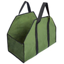 Portable Storage Bag Waterproof Canvas Log Storage Bag Wood Firewood Bag Lo