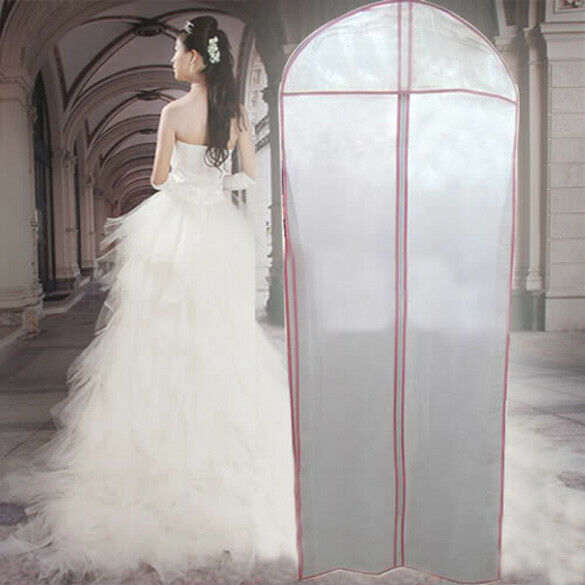 Storage Bag Cover Clothes Protector Case for Wedding Dress Gown Garment