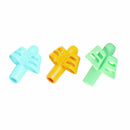 1PC 2-finger Silicone Kid Baby Pen Pencil Holder Help Learning Writing Tool