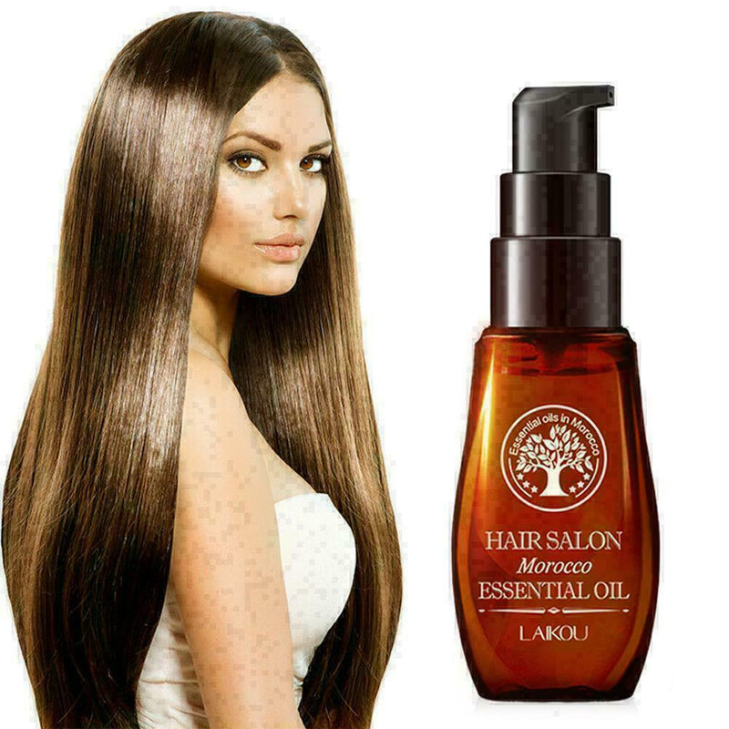 40ML Oil Morocco Natural Moisturizing Damaged Hair Hair New & Kerat Dry Rep P9D1