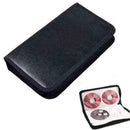 80 Disc CD Holder DVD Case Storage Bag Wallet VCD Organizer Case Leather Fa H9N5