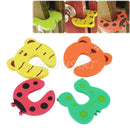 4pcs Set Child Baby Safety Cartoon Door Stop Card Jammer Stopper Clip Se RUD