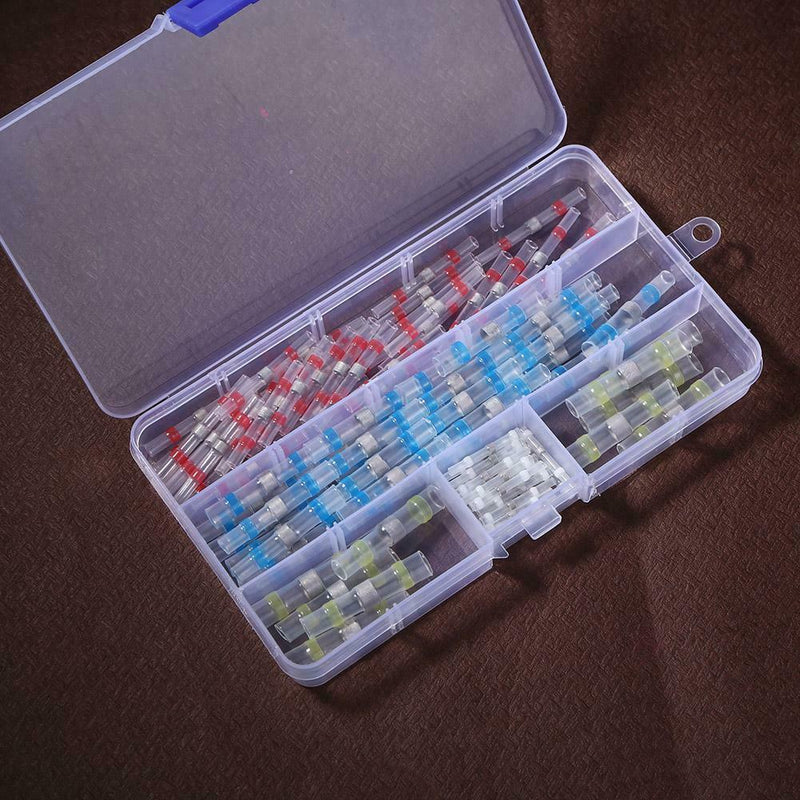 100pcs Waterproof Sealing 2:1 Electrical Heat Shrink Tube Cable Connectors