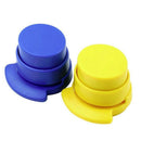 2 pcs Office Staple Stapleless Stapler Home Paper Binding Binder Paperclip O6V9