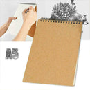 30 Sheets A5 Paper Sketch Book Set For Watercolor Sketchbook Drawing Craft S4W9
