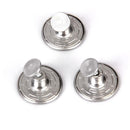 6 Sets No Sew Hammer On Denim Jeans Buttons Studs Button For DIY Repair 20mm