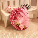 Mini Hats Hair Clip Girl Feather Hairpin Shiny Cap Bobby Pin Random Color B&X
