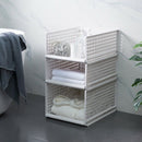 Detachable Clothes Organizer Wardrobe Partition Board Rack Drawer Clothes S X9N6