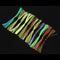 12 Bundles Fly Tying Rubber Threads Straps for Flies Lures Beard wire Making ~ï¼ˆ
