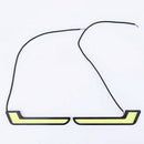 2x White Car LED Daytime Running Light DRL COB Strip Lamp Fog Lamp 12V