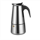 2-Cup Coffee Percolator Stainless Pot Stovetop Jug Maker Moka Espresso Latte
