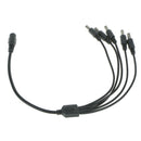 DC Power Splitter Cable 1 Female to 5 male Connectors 39cm